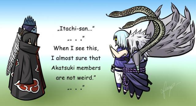 Akatsuki members are not that weird after all